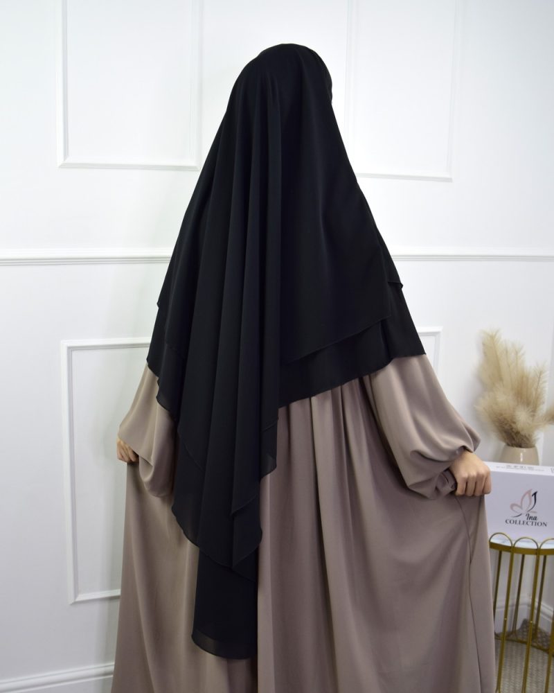 Double Layer Khimar Hijab