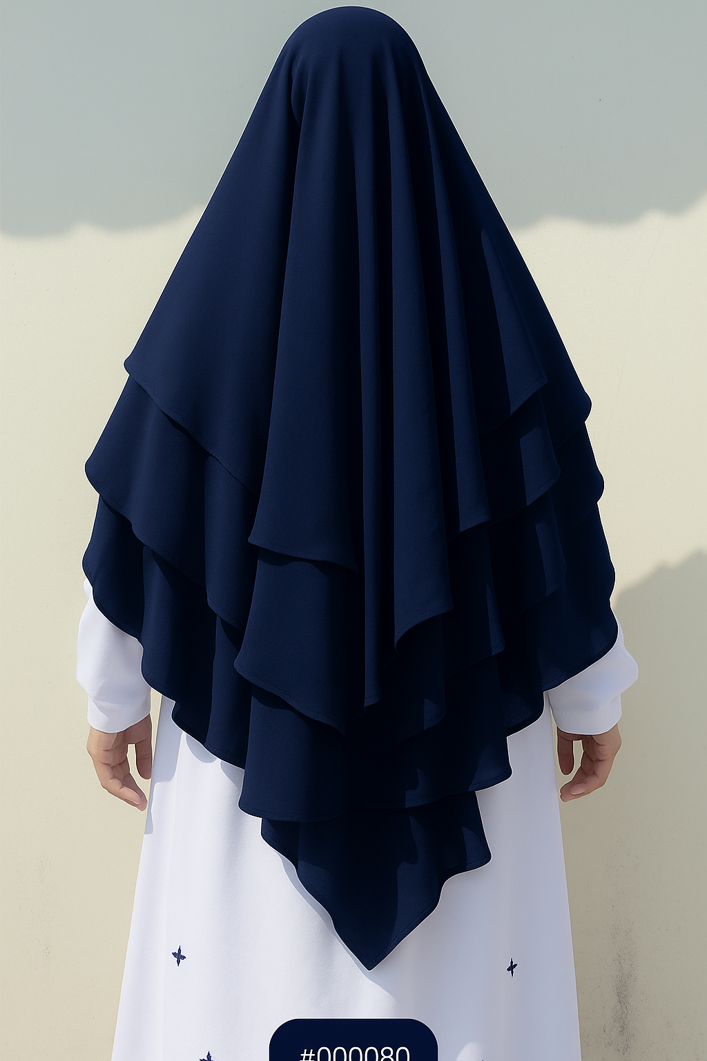 3 Layer Khimar Hijab