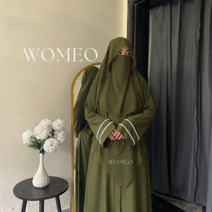 Olivegreen Princess Hijab