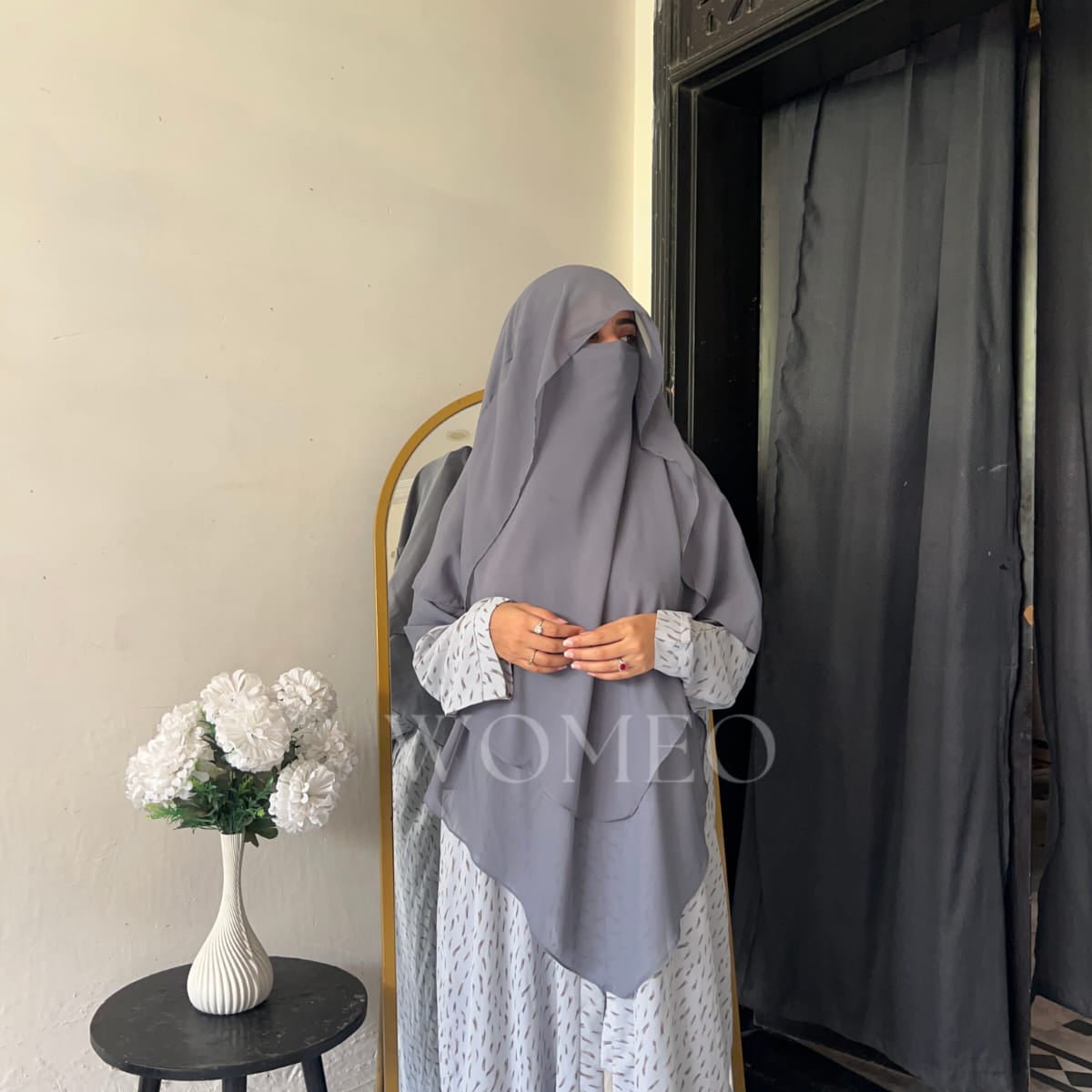 2 Layer Princess Hijab