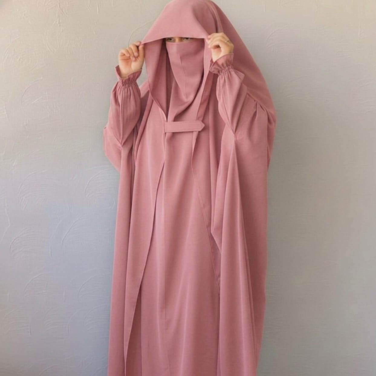 Saudi Jilbab - Peach