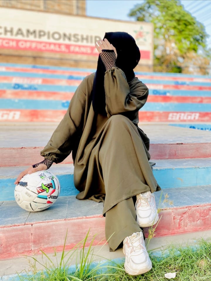 Safa Jilbab - Light Olive